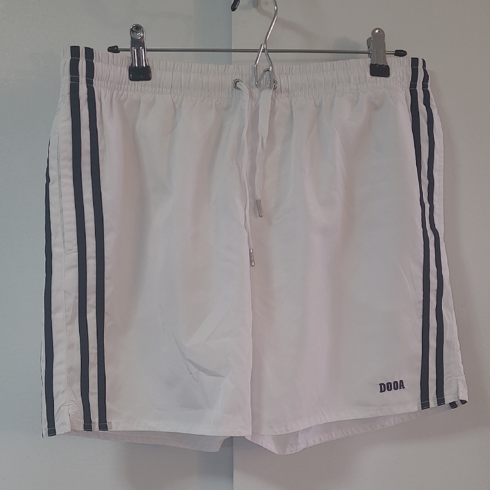 DOOA Mens White Swim Trunks Size XL